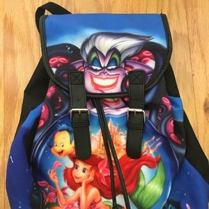 The Little Mermaid Drawstring Backpack